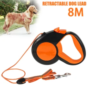 8M Retractable Dog Lead Heavy Duty
