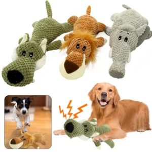 Pet Dog Cute Plush Squeak Stuffed Toy