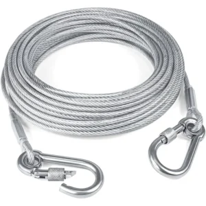 Double-headed Dog Tie Out Cable