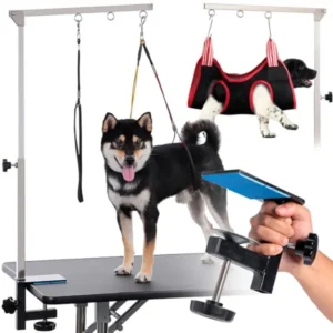 Adjustable Height Pet Grooming Table