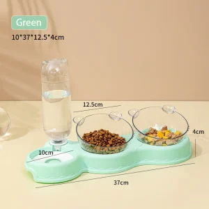 New  design hot sell Automatic Feeder 3-in-1 Drinking Environmental Protection Plastic and Safety Pet Supplies For Cats