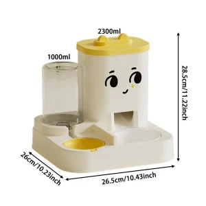 2-in-1 Pet Automatic Feeder