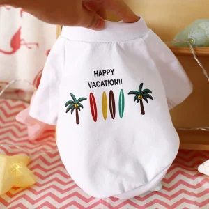 Fashion Print Pet Clothes for Cats, Dogs