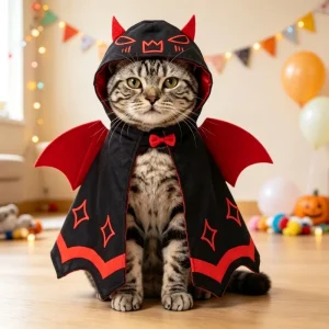 Halloween Bat Wing Cape Pet Cloak
