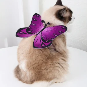 Funny Butterflies Wing Pet Apparel